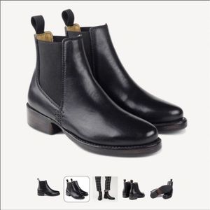 Handmade, genuine leather Chelsea boots by Sutro Footwear